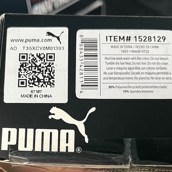 PUMA Sportluxe Black Boxer Briefs - 5 Pack NWT - Picture 2 of 8